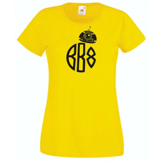 Funny Droid BB8 női rövid ujjú póló
