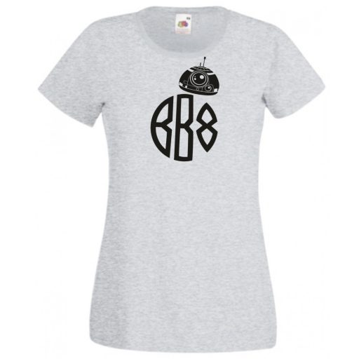Funny Droid BB8 női rövid ujjú póló
