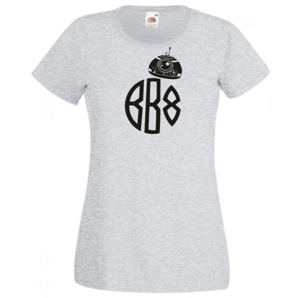 Funny Droid BB8 női rövid ujjú póló