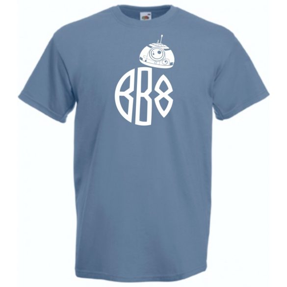 Funny Droid BB8 férfi rövid ujjú póló