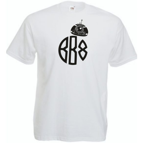 Funny Droid BB8 férfi rövid ujjú póló