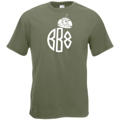Funny Droid BB8 férfi rövid ujjú póló