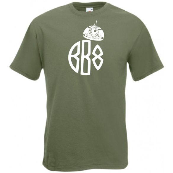 Funny Droid BB8 férfi rövid ujjú póló