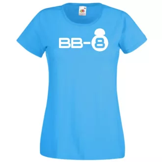 Funny Droid BB8 női rövid ujjú póló