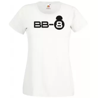 Funny Droid BB8 női rövid ujjú póló