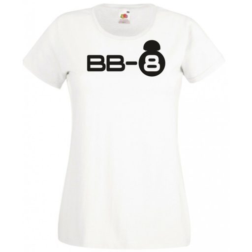 Funny Droid BB8 női rövid ujjú póló