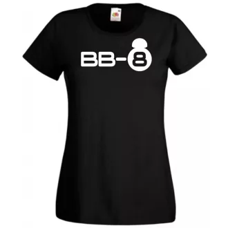 Funny Droid BB8 női rövid ujjú póló