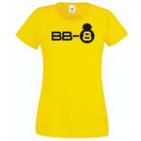 Funny Droid BB8 női rövid ujjú póló