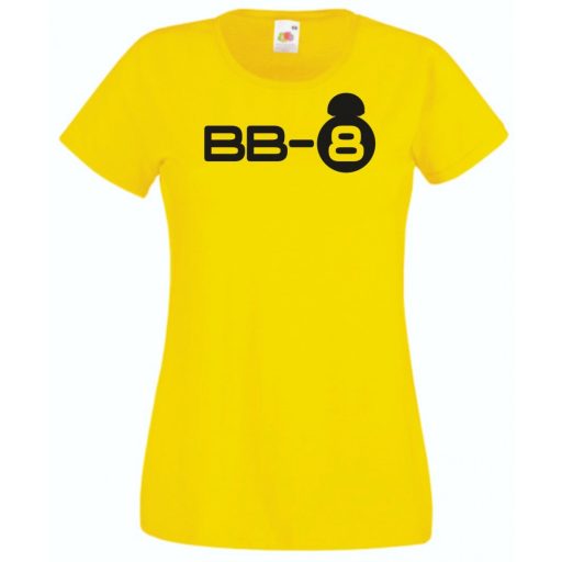 Funny Droid BB8 női rövid ujjú póló