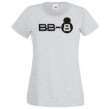 Funny Droid BB8 női rövid ujjú póló
