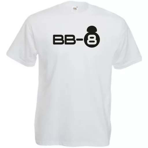 Funny Droid BB8 férfi rövid ujjú póló