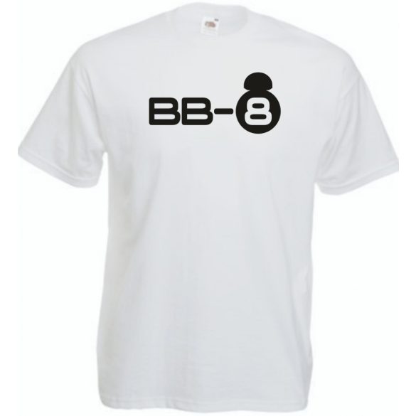 Funny Droid BB8 férfi rövid ujjú póló