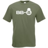Funny Droid BB8 férfi rövid ujjú póló
