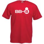 Funny Droid BB8 férfi rövid ujjú póló