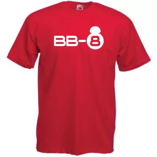 Funny Droid BB8 férfi rövid ujjú póló