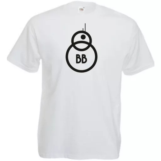 Funny Droid BB8 férfi rövid ujjú póló