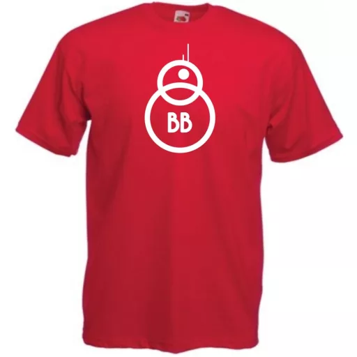 Funny Droid BB8 férfi rövid ujjú póló