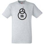 Funny Droid BB8 férfi rövid ujjú póló