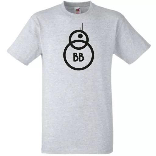 Funny Droid BB8 férfi rövid ujjú póló