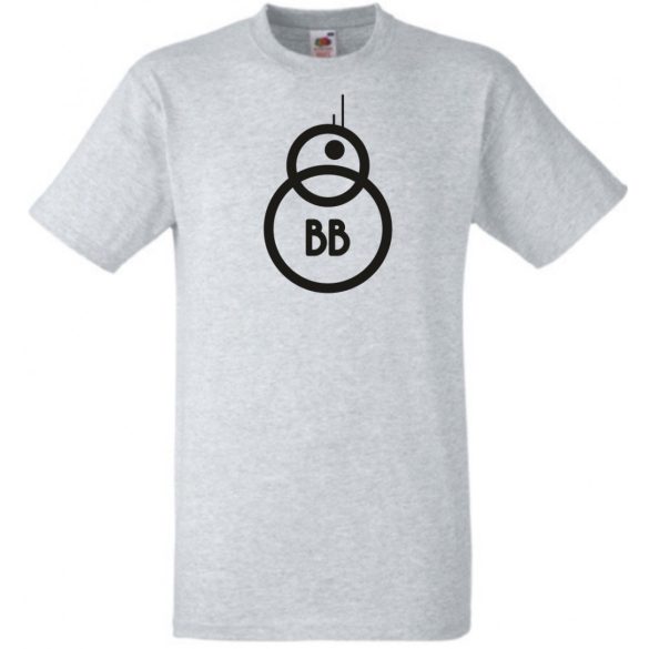 Funny Droid BB8 férfi rövid ujjú póló
