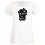 Hősök Bosszúállók Thanos kesztyűje női rövid ujjú póló