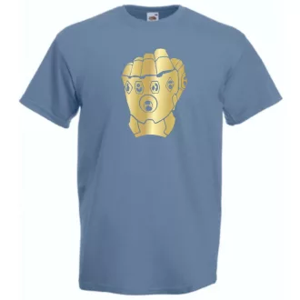   Hősök Bosszúállók Thanos kesztűje férfi rövid ujjú póló