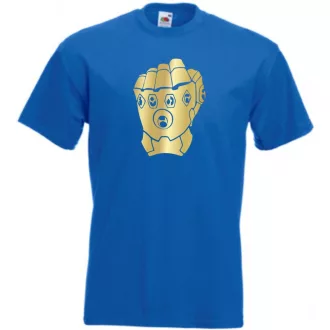   Hősök Bosszúállók Thanos kesztűje férfi rövid ujjú póló