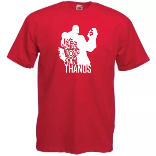 Hősök Bosszúállók Thanos minima férfi rövid ujjú póló