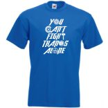 Nem tudsz egyedül harcolni Thanos ellen férfi rövid ujjú póló