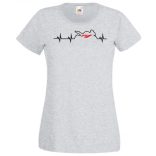 Motor fan Yamaha R1 EKG női rövid ujjú póló