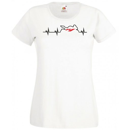 Motor fan Yamaha R1 EKG női rövid ujjú póló