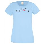 Motor fan Yamaha R1 EKG női rövid ujjú póló