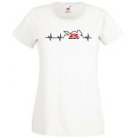 Motor fan Suzuki GSX-R EKG női rövid ujjú póló