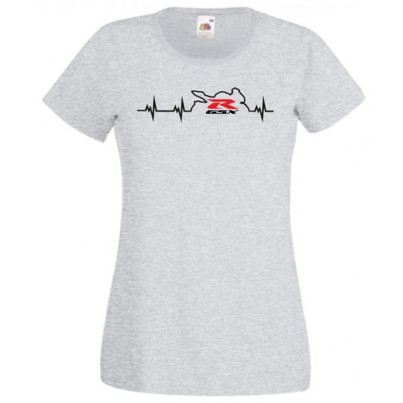 Motor fan Suzuki GSX-R EKG női rövid ujjú póló