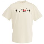 Motor fan Suzuki GSX-R EKG férfi rövid ujjú póló