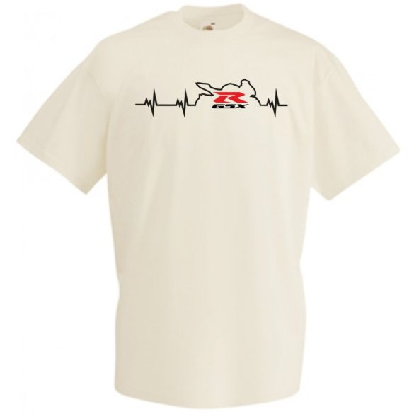 Motor fan Suzuki GSX-R EKG férfi rövid ujjú póló