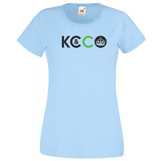 Keep Calm and Chive On női rövid ujjú póló