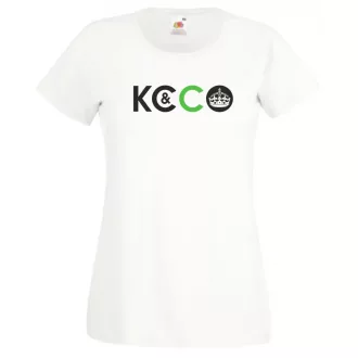 Keep Calm and Chive On női rövid ujjú póló
