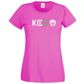 Keep Calm and Chive On női rövid ujjú póló