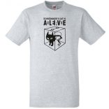 Schrödinger macskája férfi rövid ujjú póló