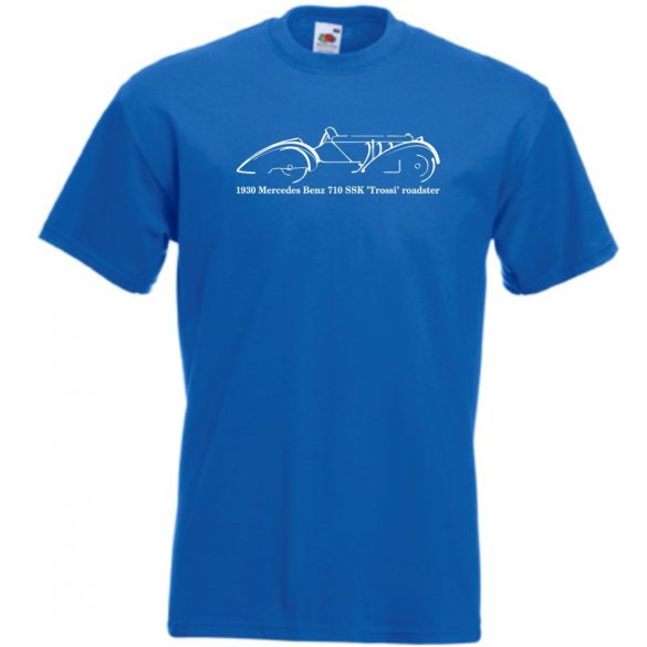 Retro 1930 'Tossi' roadster férfi rövid ujjú póló