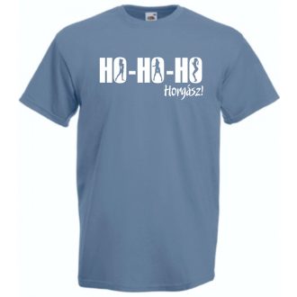 Humor - Ho Ho Ho Horgász férfi rövid ujjú póló