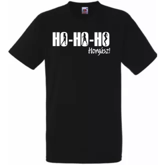 Humor - Ho Ho Ho Horgász férfi rövid ujjú póló