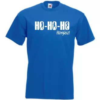 Humor - Ho Ho Ho Horgász férfi rövid ujjú póló