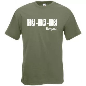 Humor - Ho Ho Ho Horgász férfi rövid ujjú póló