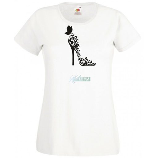 Cipő fan - A tűsarkú női rövid ujjú póló