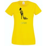 Cipő fan - A tűsarkú női rövid ujjú póló