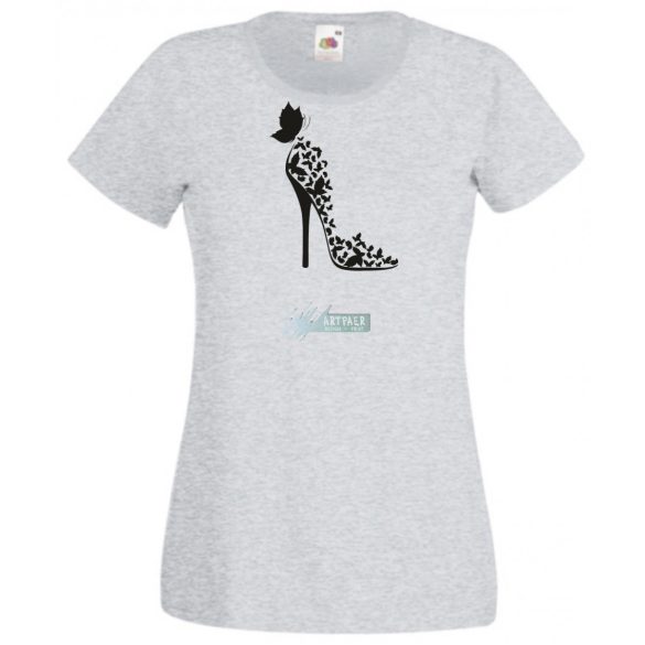 Cipő fan - A tűsarkú női rövid ujjú póló