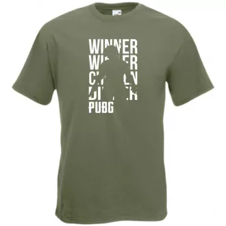   Winner Winner Chicken Dinner - PUBG férfi rövid ujjú póló
