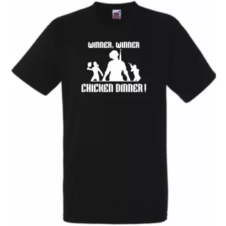   Winner Winner Chicken Dinner - PUBG férfi rövid ujjú póló